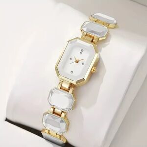 Crystal Aura Diamond Bracelet Watch